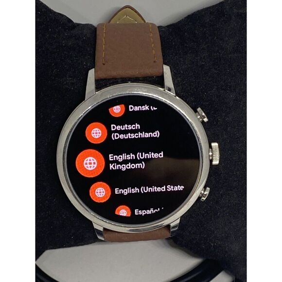 Fossil Gen 4 Authentic Digital Dial Smart Watch Custom Band FTW6014 AB180 - Picture 2 of 10